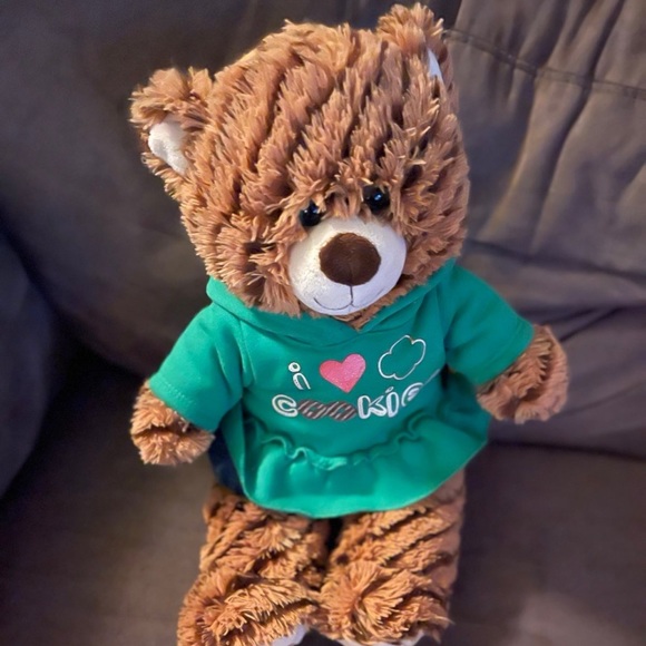 Other - Build a bear Girl Scout cookie Samoa bear with hoodie and panties
